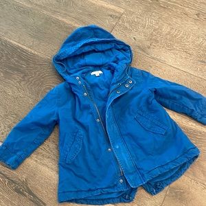 Blue Stella McCartney blue kids jacket 4t soft